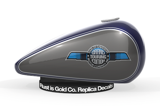 Tank Decals Blue/Silver FXRD86