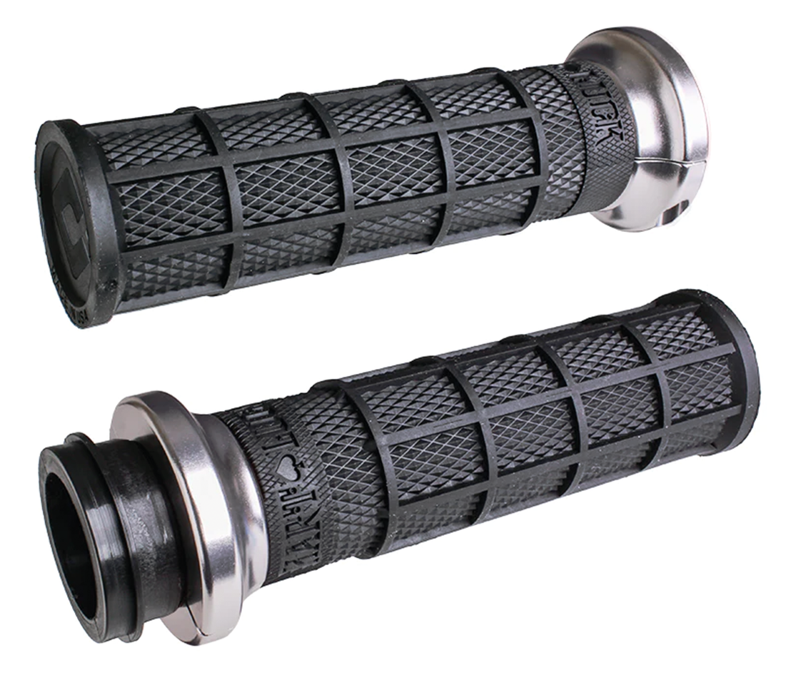 Hart Luck lock-on TBW grip Blk/blk/sil
