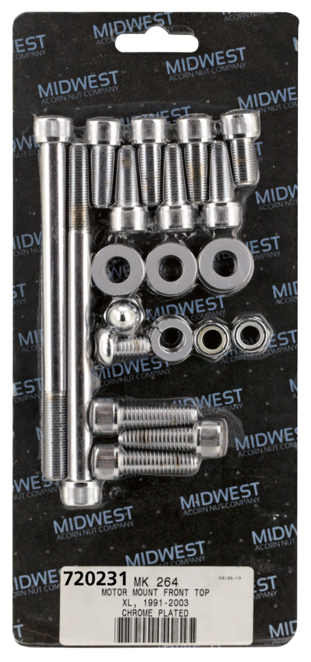 Hex screws Motor mount rear FLHR/FLHT 98