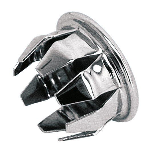 GZP 10pck bar end plug 15/16" chrome