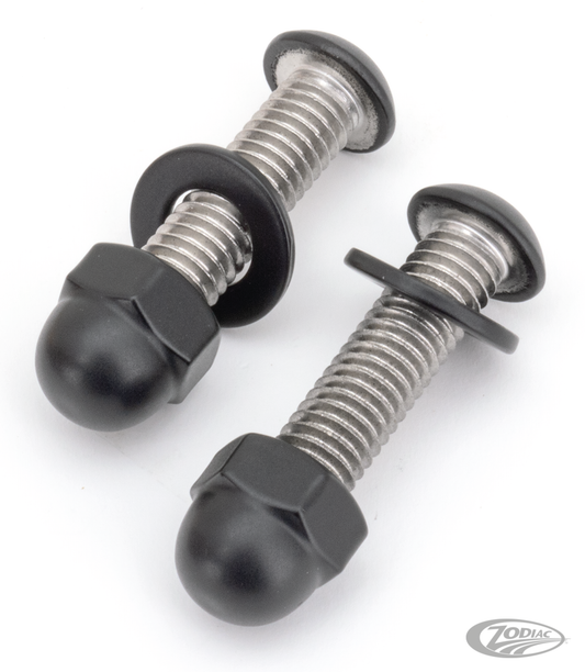Foot Pegs Bolts Matt Blk Male Mount