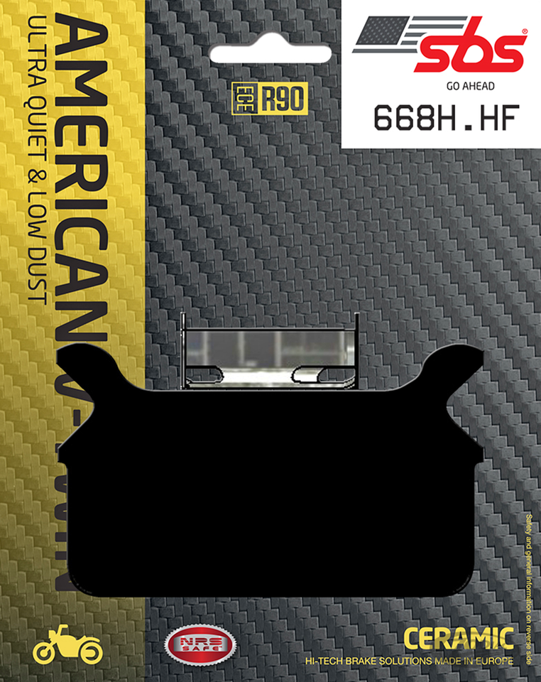 SBS HF Brake pads FLHS/FLT/FLHT 86-99 RR