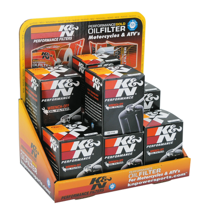 K&N Chrome Wrench-off Oil filter short