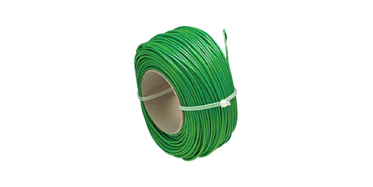 Cable green 0.75 spool length 10 meter
