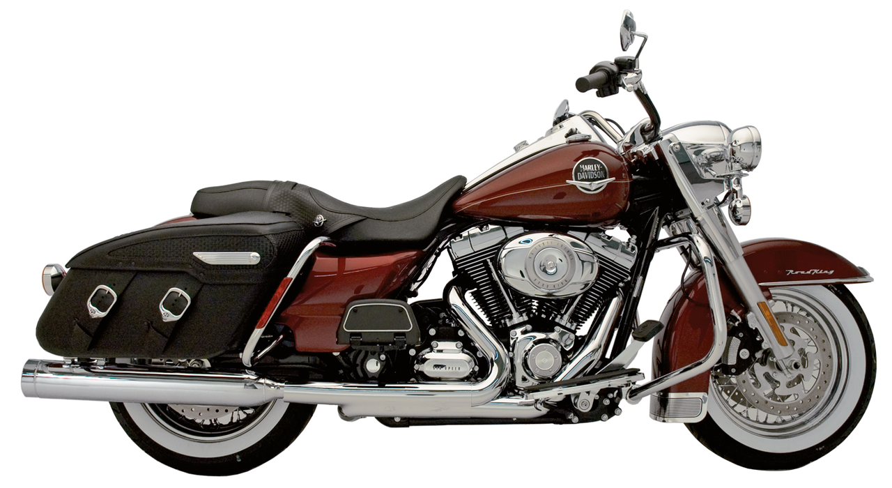 Kerker Stout slip-ons FLH/T10-16 chrome