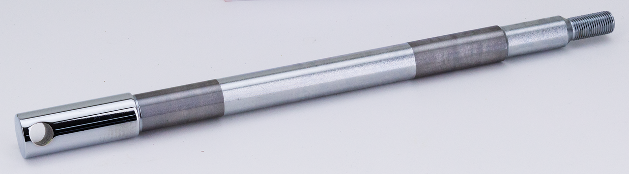 GZP Chrome front wheel axle FLST86-06