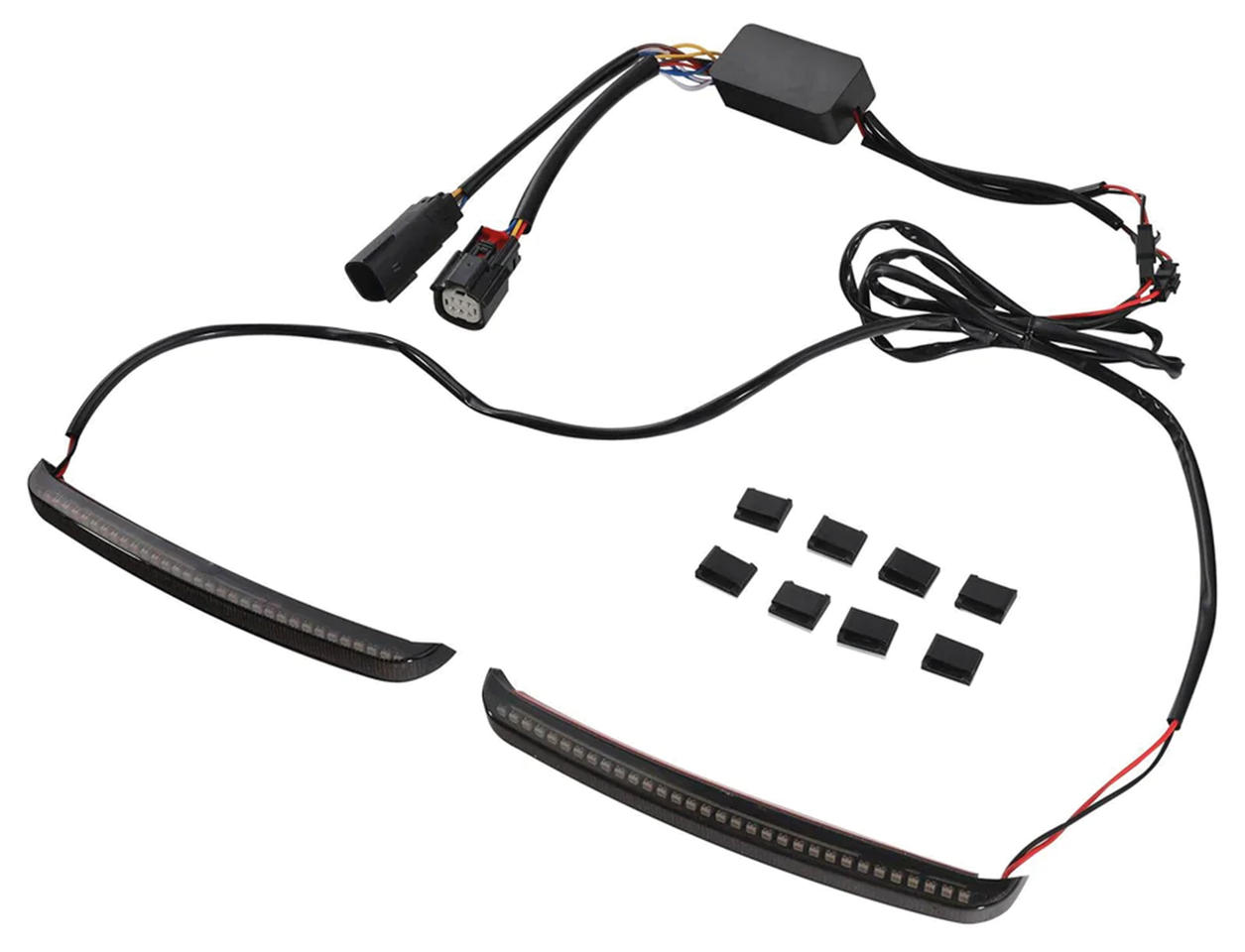 Saddlebag 3 in 1 Lights Smoke FLH/T14-Up