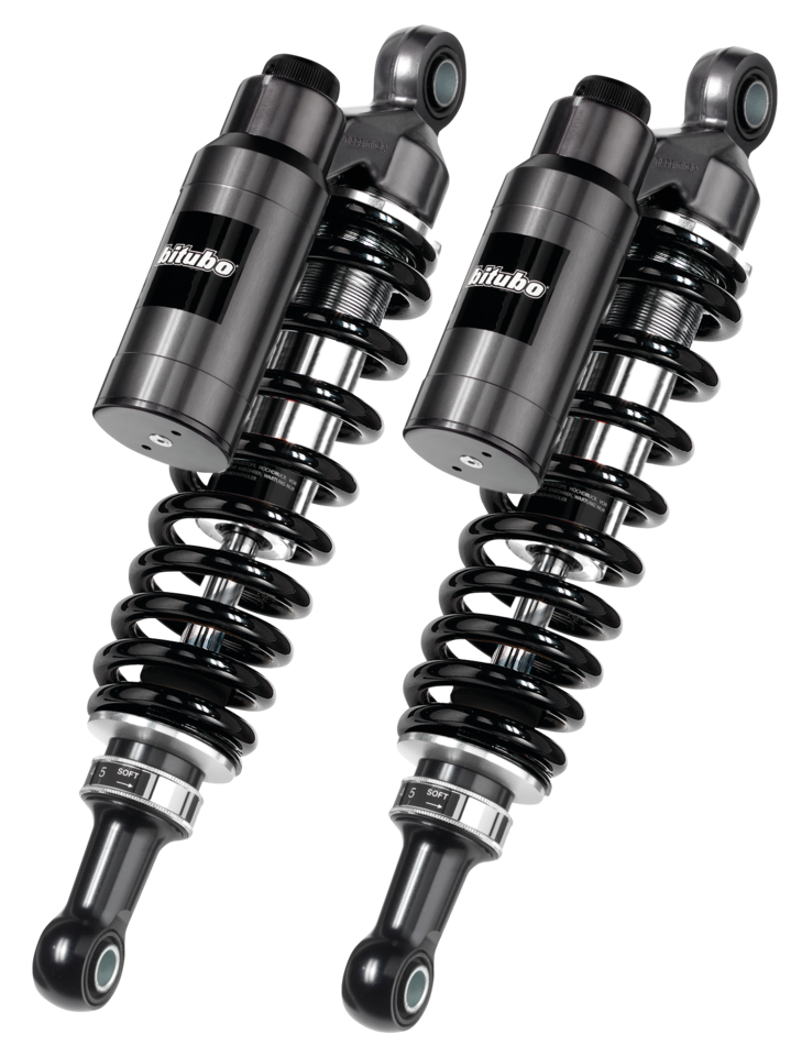 Bitubo all chr/blk shocks 13.5"