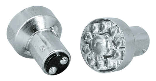 GZP Amber LED bulb dual 12V BAY15D