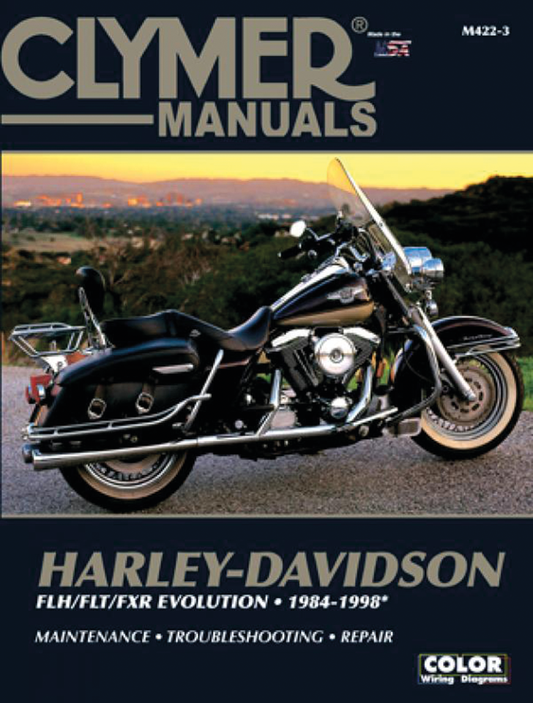 Clymer serv. manual FLH/T84-98 FXR84-94