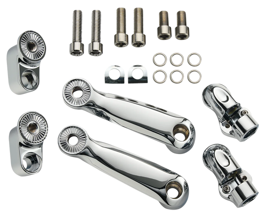 RydeCulture Adj. Peg Mnts Chr Indian14-U