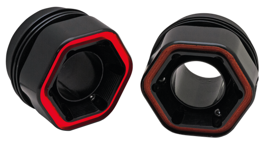 MCJ End Caps Lighted 90mm