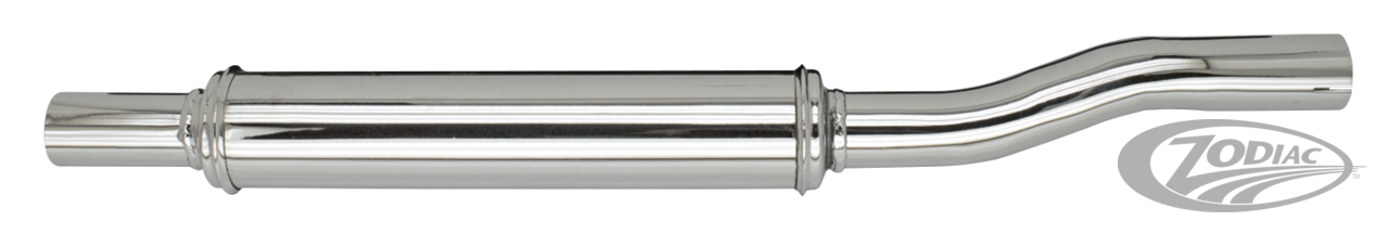 Chrome 1950-style Muffler WL32-52