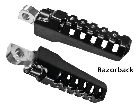 Burly Razorback Foot Pegs Black ST18-Up