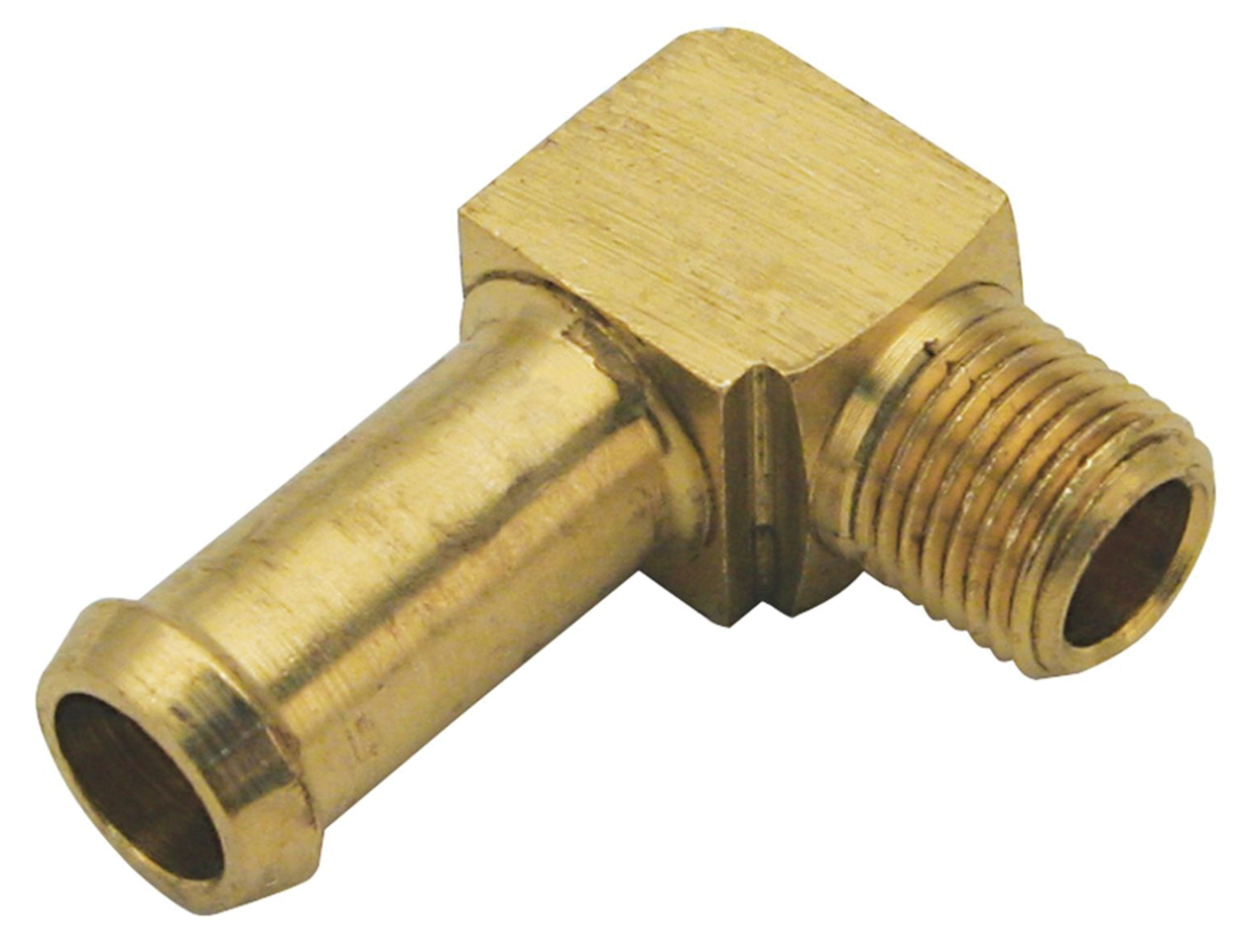 S&S Fitting 90deg 1/8-27NPTx.375" Brass