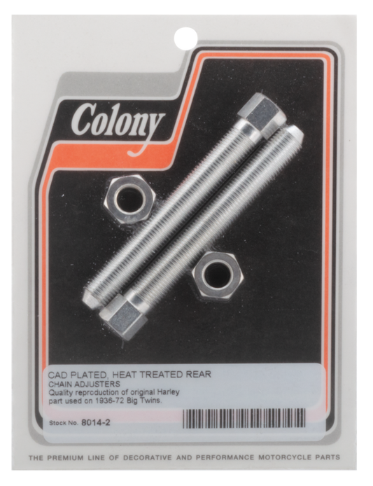 Rear Chain adjuster BT36-72 White plated