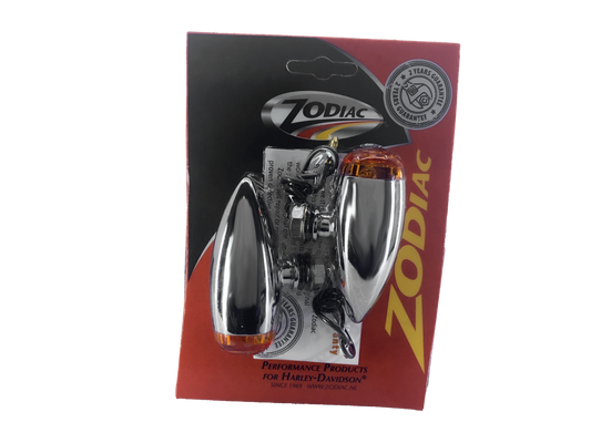 GZP Pair Bullet Markerlights smooth ambe