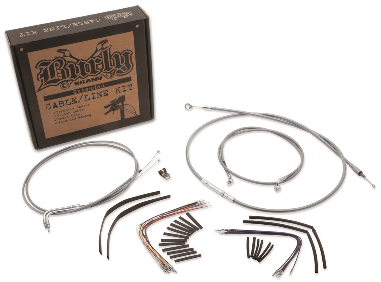 Cable kit braided St 14" bar FLST00-06