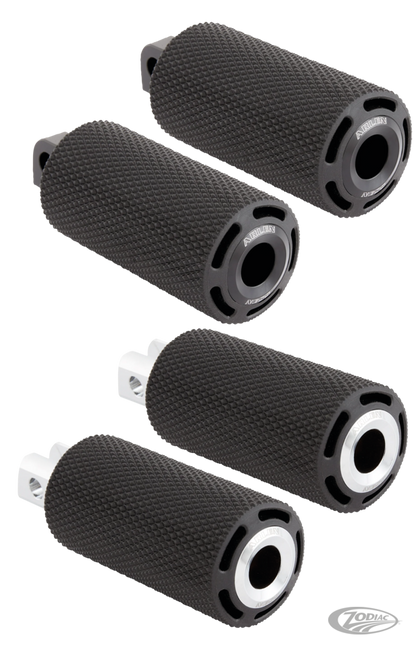 Cush Foot Pegs Black ST18-Up Driver