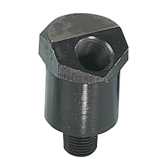 EVO pressure gauge adaptor single, black