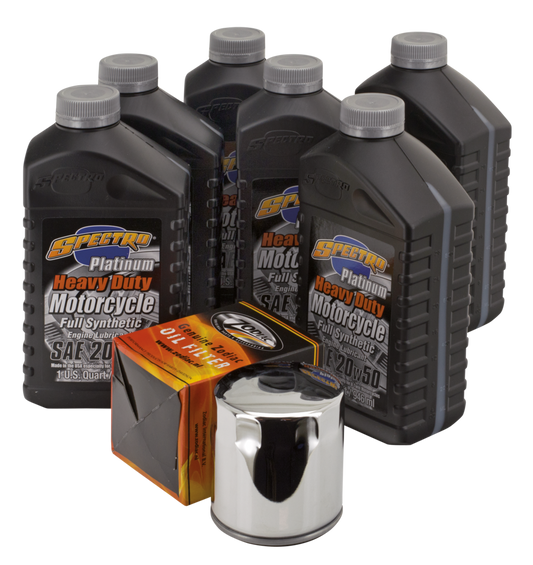 Twin Cam VSyn total oil service kit Chro