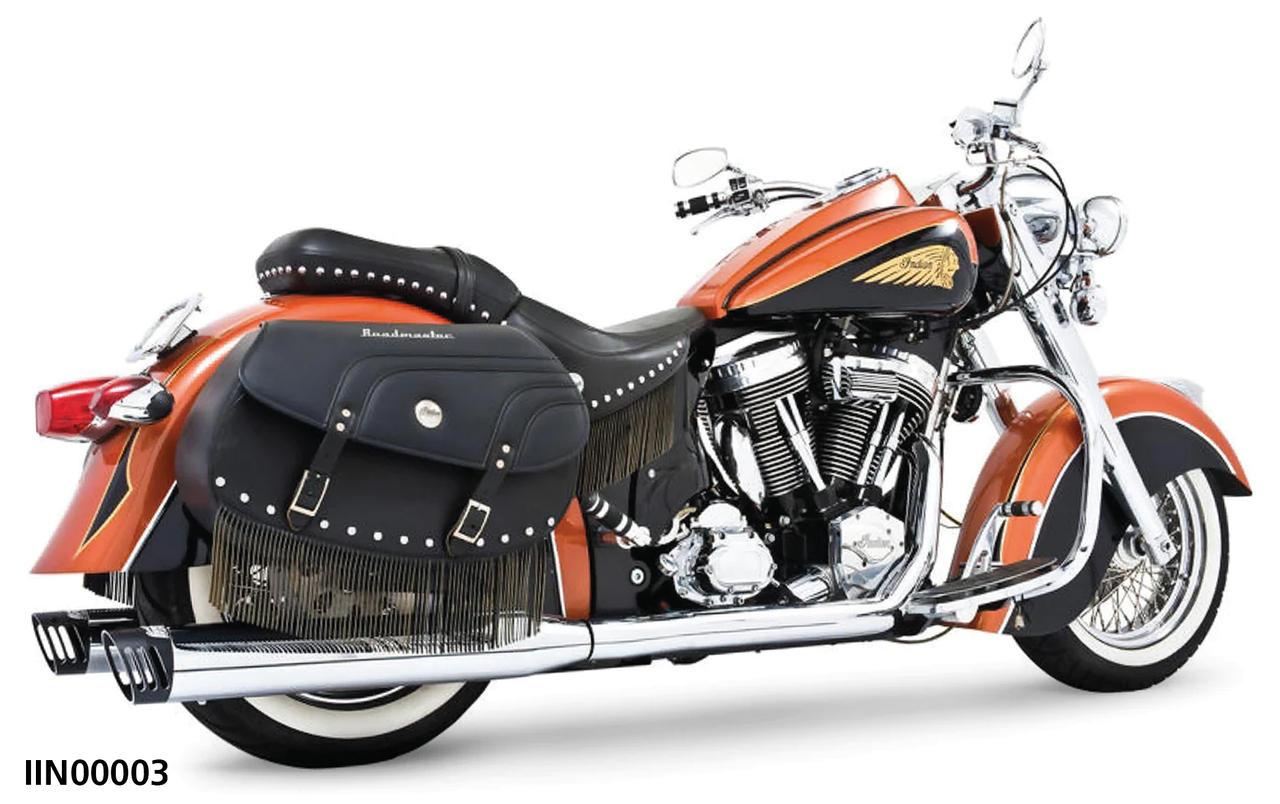 RACING 4" TRUE-DUALS INDIAN09-13 BK/BK