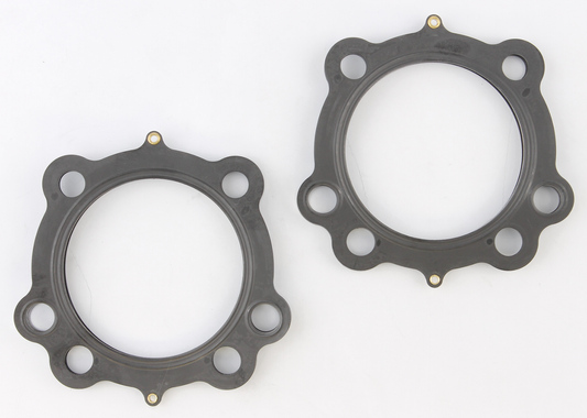 PAIR EVO STOCK BORE HEADGSKTS MLS .040"