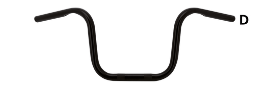 GZP Solo black XL mini ape w/o dimples