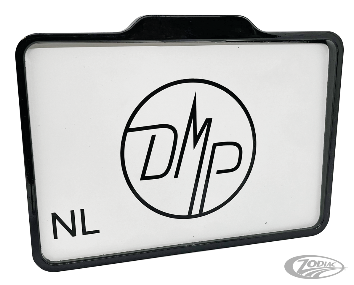 DMP License Frame NL Gloss Black