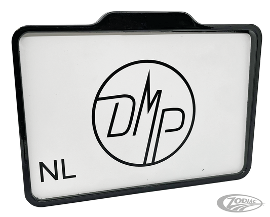 DMP License Frame NL Gloss Black