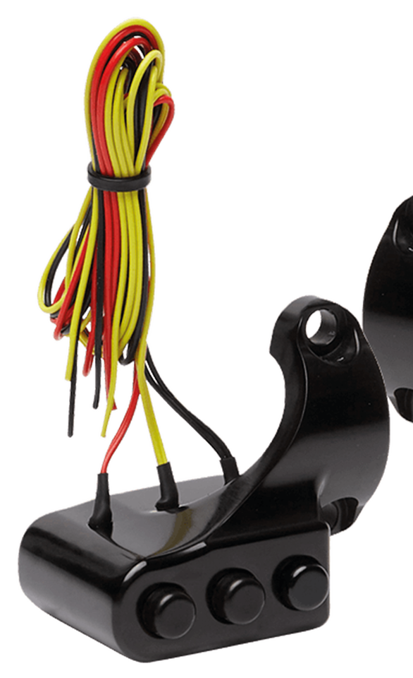 SWITCH HOUSINGS BLK LEFT