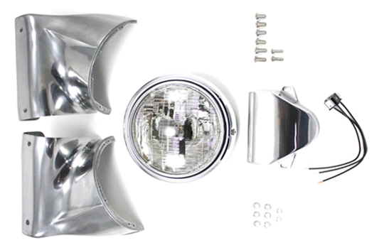 Polished Nacelle kit FLH60-84