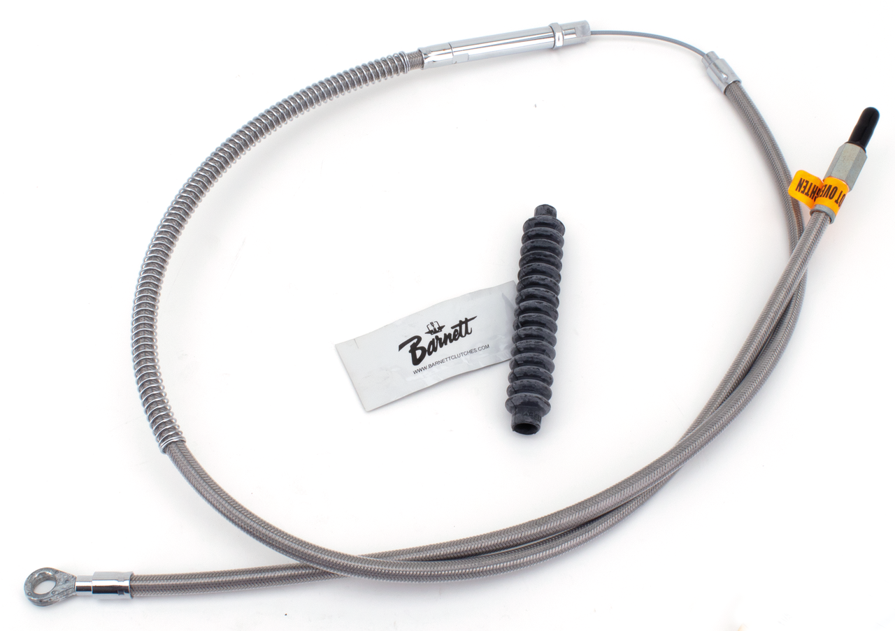 Clear Coated Clutch Cable Assy 07-up