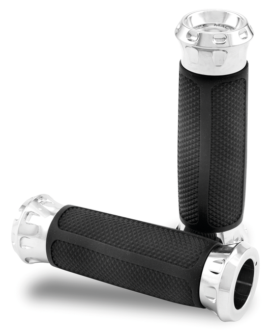 PM OVERDRIVE HANDLE GRIP SET TBW chrome