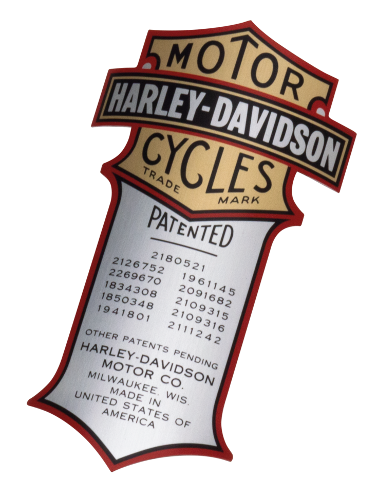 NOS Patent decal FXSTS