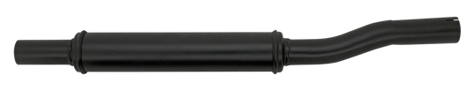 muffler straight pipe 1950-up, black. WL
