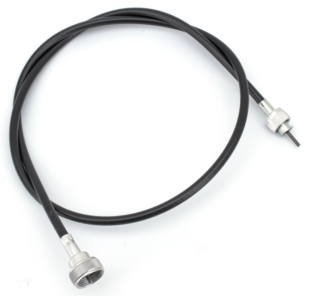 Black speedo cable assy L= 46" 5/8-18nut