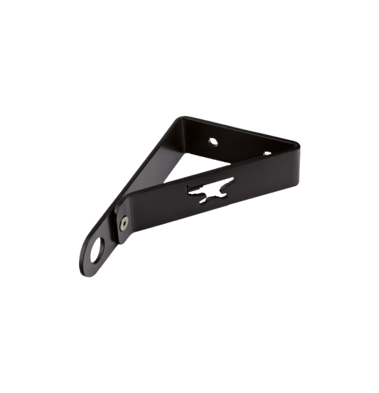 Black Short bracket license plate 1/2"