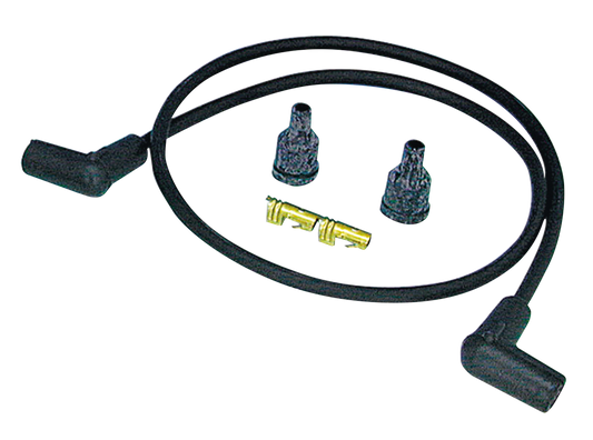 Black plug wire kit copper core