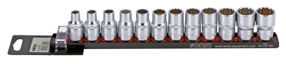 1/2" Socketset 12-point metric 12Pc on r