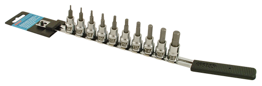 Cruztools HexBit socket set Inch 10Pcs