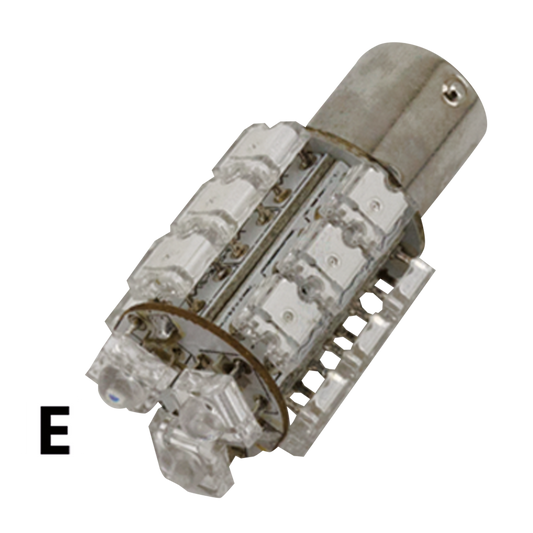 GZP SINGLE 360 DEGREE 18X LED BULB RED B