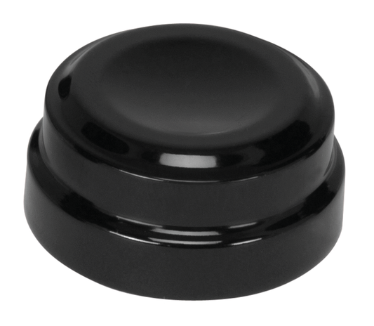 Shock Bolt Cover Smooth Black ST18-Up