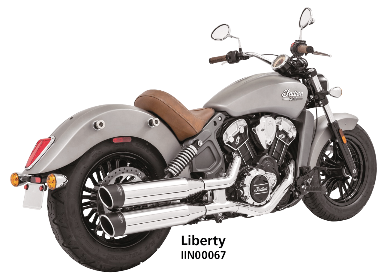 Freedom Liberty mufflrs chr/chr ISC15-24