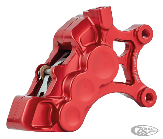 Right 6-piston caliper 14" red