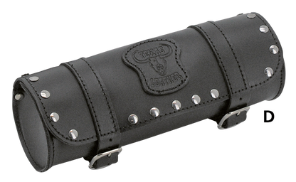 Texas Leather roll bag 3.2L, studded