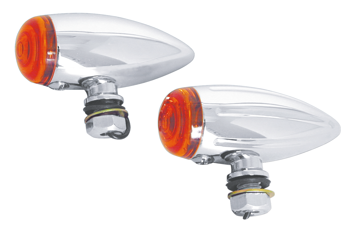 GZP Pair Bullet Markerlights smooth, amb