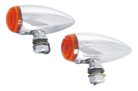 GZP Pair Bullet Markerlights smooth, amb