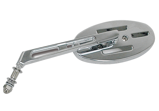 GZP Oval mirror solid stem L/H