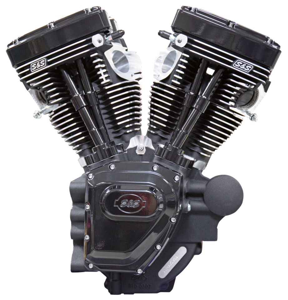 S&S T124 black ed no carb/ign FLH/T07-16
